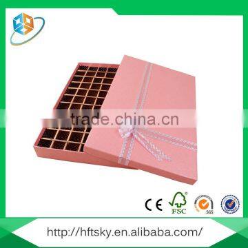 New Design Gift Packaging Eco-friendly Chocolate Box photo-5