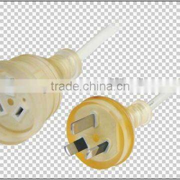 AS standard 3 flat pin power cord