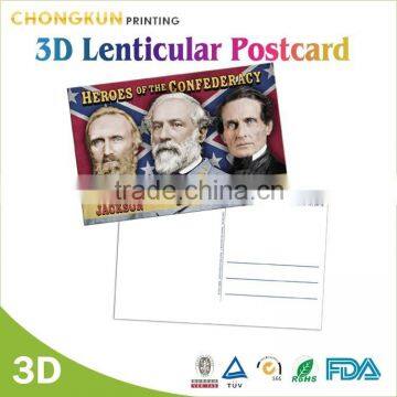 2015 Lenticular card/3d postcard