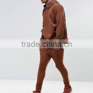 2016 New Style 100%cotton With Pocket Custom Crop Hoodies photo-2