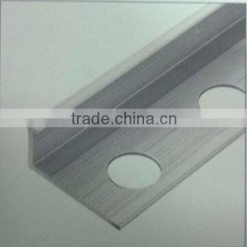 aluminum hot sale anodizing flooring profile for Tile Trim