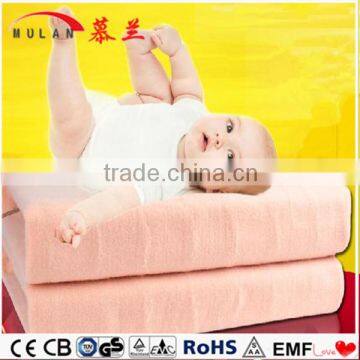 220V Polar Fleece Flannel Electric Heated Blanket for Children