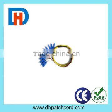 Factory Price Aqua SC OM3 Fiber Pigtail , 0.9mm / 2.0mm /3.0mm photo-6