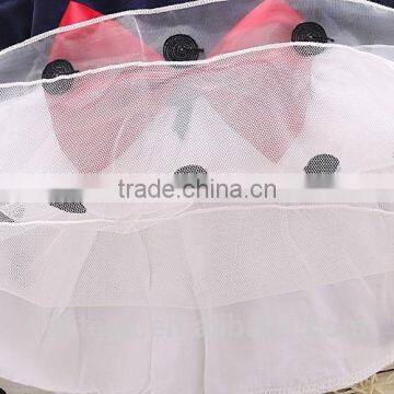 Bow Knot and Dot Dresses Fall Kids Clothing