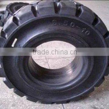 Industrial pneumatic solid tyres for forklift