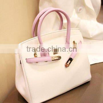 Made In China Genuine Leather Briefcase Women Handbag Inflatable Female Price