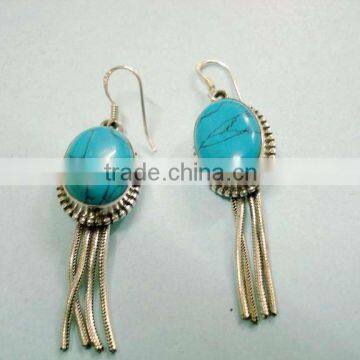 925 sterling silver gemstone earrings