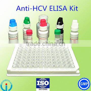 enzyme Immunoassay EIA ELISA Kit Antibody to HCV Hepatitis C Virus