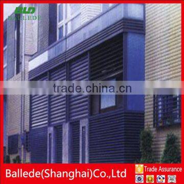 Architectural window frame louver