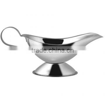 stainless steel gravy boat,mirror polishing