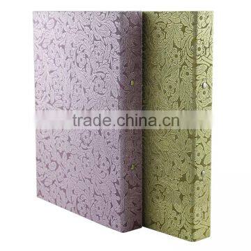2016 New Products Handmade A4 Size Beautiful Printing Glitter Transparent File Folder With Flap photo-2