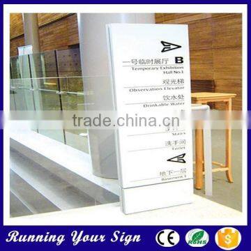 High Quality Metal Large Exhibition Guidence Standing