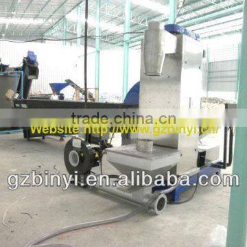 PET bottle crushing washing drying recycling line used PET bottle recycling line