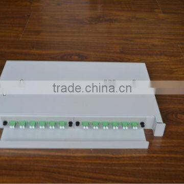 24 LC cores Slidable Rack-mount Fiber Optic Distribution Frame(ODF)