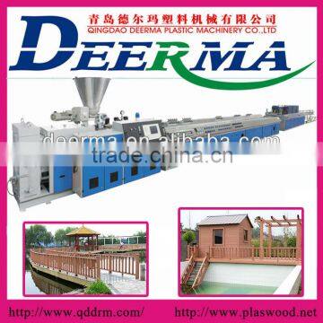 WPC Decking Machine Production Line /wpc decking floor machines/wpc extrusion line