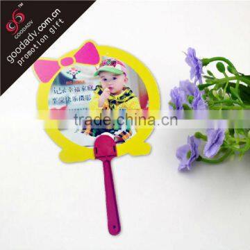 Summer promotional items pp hand fan / professional custom branding hand fan
