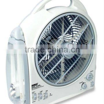 SUNCA AC/DC Rechargeable Oscillating Fan 10" SF-299B