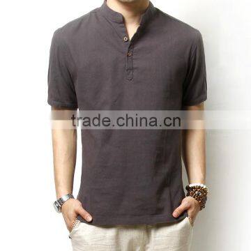 Fashion Garment hemp t shirt wholesale cheap