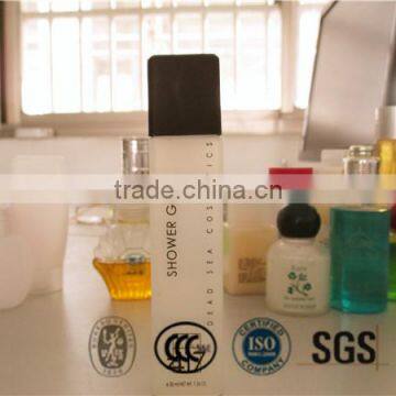 Hotel shampoo/body lotion/shower gel/conditioner square bottle with screw cap hotel amenities