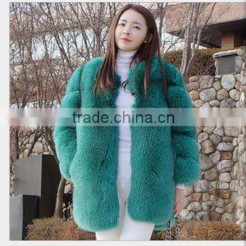 Lastest Design Fox Fur Coat, Fur Coat ,Fox Coat with Factory Price