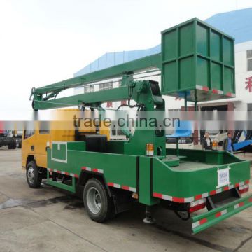 dongfeng hydraulic operation 360 degree rotation platform hand truck