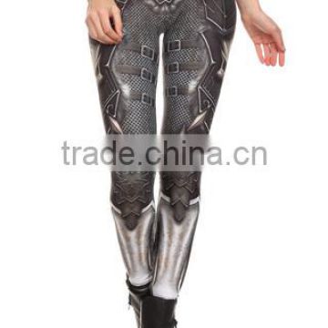 Woman Body Fitted Leggings / Tights Full Sublimated with Barbarian custom design