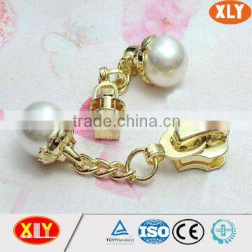 Shenzhen Xly Wholesale Gold Zipper Metal Sllider photo-6