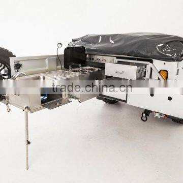 heavy duty off road car camper tailer for out door