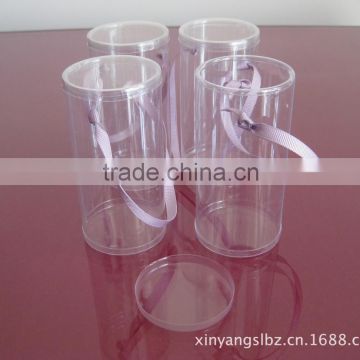 Clear Plastic Gift Packaging cylinder PET Candy Favor cylinder,Transparent candy gift cylinder