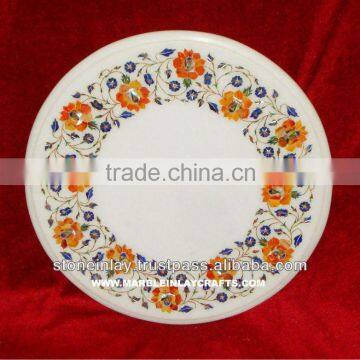 Marquetry Marble Inlay Table Top Pietra Dura Table Top