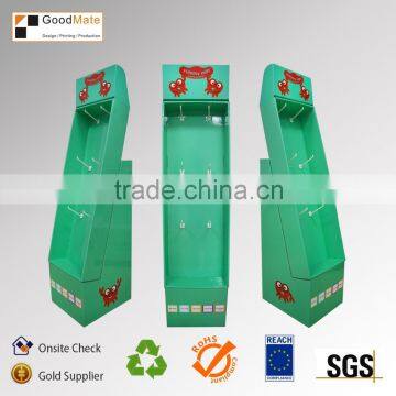 Rotating Hook Display Paper Material Supermarket Rack