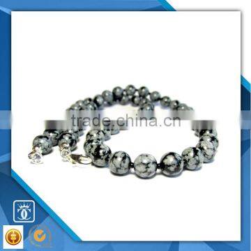 yiwu CC Jewelry CCK0021 whats hot in china wholesale snowflake natural stone bead necklace