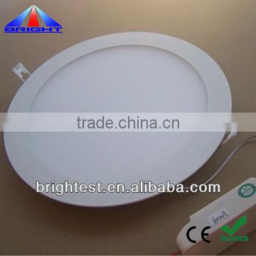 5050 LED Round Panel Light 16W, white shell available