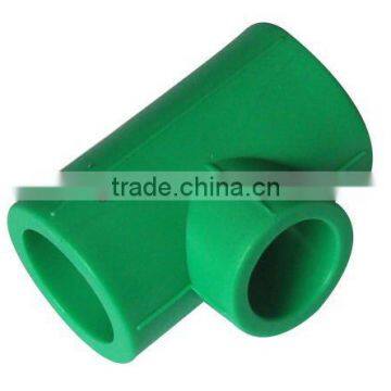 Hot sale ppr pipe fitting reduced tee