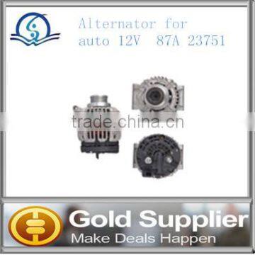 Brand New alternator for auto 12V 87A 23751 with high quality and most copetitive price.