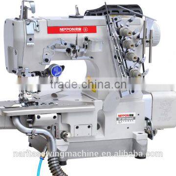 NP 664-35AB/Z Direct Drive Left-Side Cutter With Auto Trimmer High Speed Cylinder-bed Interlock Sewing Machine