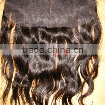 New Fashion!100% Russian remy hair 13X4 inches lace frontal