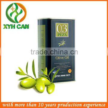 Metal cooking olive oil tin cans