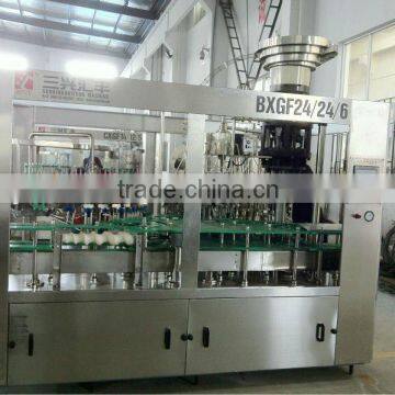 wine glass bottling machine, beer glass bottle capping machine ,liquor glass bottling machine