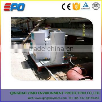 chlorine dioxide generator taping water disinfection