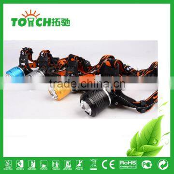 Super Power Ultra Bright Led Headlamp High Quality Fishing Head Light Zoomable Led Fish Lamps Miner