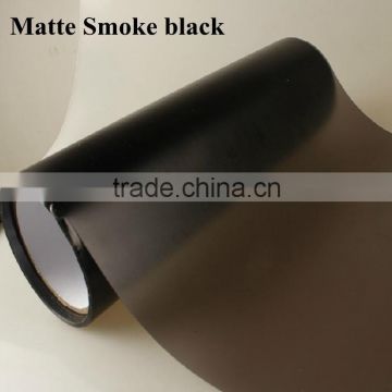 Hot sale smoke black car headlight / fog light protective matte light film