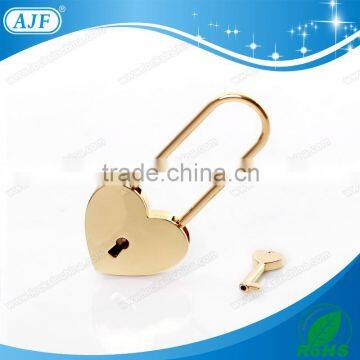 Gold Big Heart Padlock for Lover photo-2