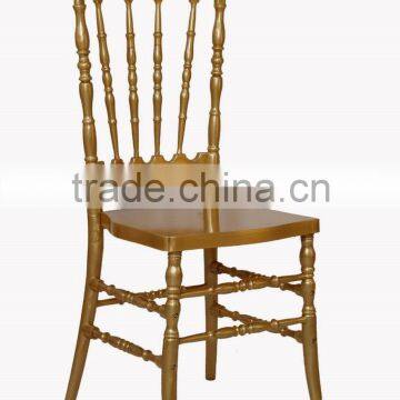 Silver Crystal Resin Royal Chair for wedding