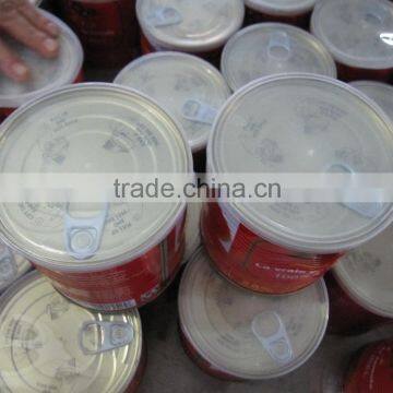 [Christmas Hot Sale!] 850gr Tinned Tomato Paste with Plastic Cover Lid