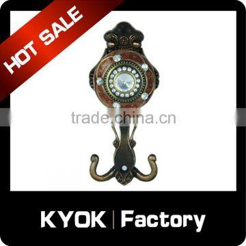 KYOK Flower Designs Fancy American Shower Curtains Hooks,thickness 0.5mm Metal Curtain Rod Accessories Quality Choice photo-5