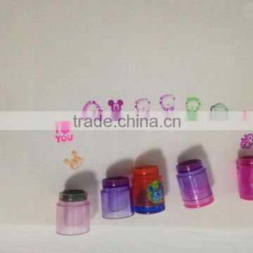 Promotion Kids Plastic Toy Stamp/Toy Stamps Supplies