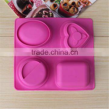 Newest handmade silicone soap mold with different shape designs