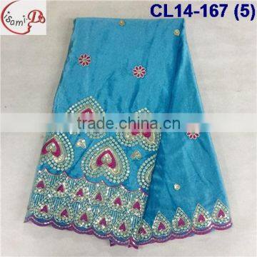 CL14-167 2015 Top fashion wholesale good price Top Fashion newest Design velvet embrodiery lace for making dress