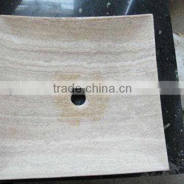 2013 Hot sale travertine sink